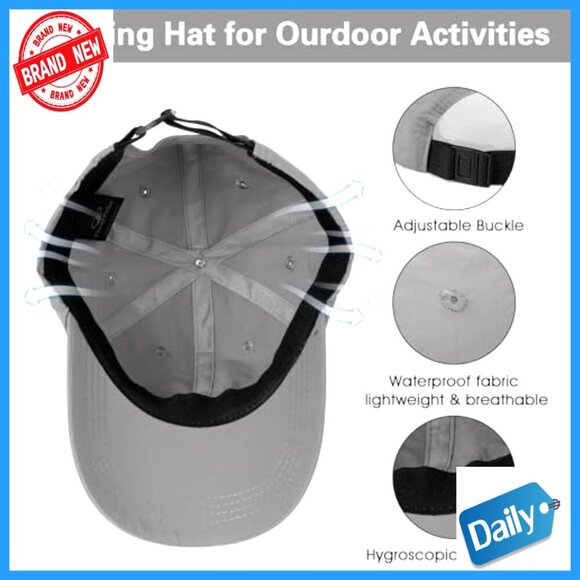 Quick Drying Baseball Hat UPF50+ Waterproof Lightweight Unisex Adjustable main image 7